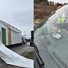 <span style="font-weight:bold;">UPDATE:</span> Commercial truck that hit BC highway overpass was hauling prefab home, police say