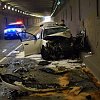 BC Highway Patrol probing head-on crash in Massey Tunnel