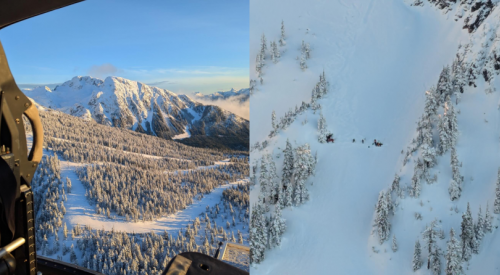 Unconscious skier rescued by helicopter from BC mountain