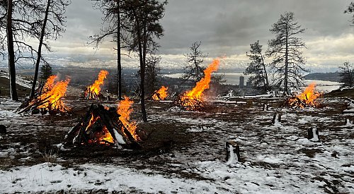 Knox and Dilworth mountain wildfire mitigation work continues into 2025