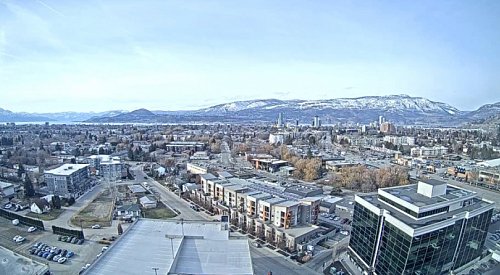 Kelowna weather: Chilly, patches of sunshine, flurries in the morning