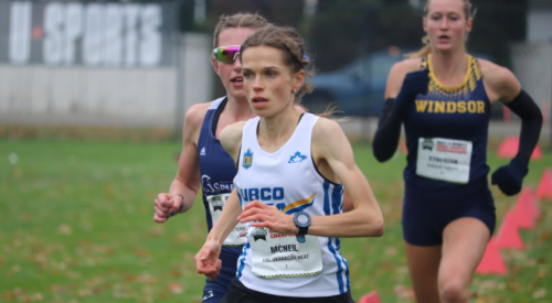 ‘Just dug in’: UBCO’s Lauren McNeil wins national cross country title