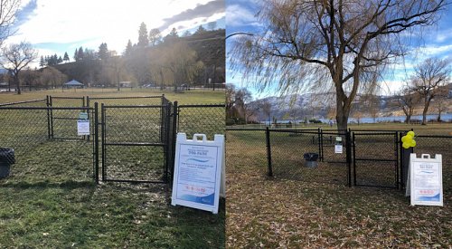 Waterfront dog park in Summerland now permanent